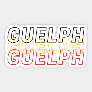 Guelph Sticker